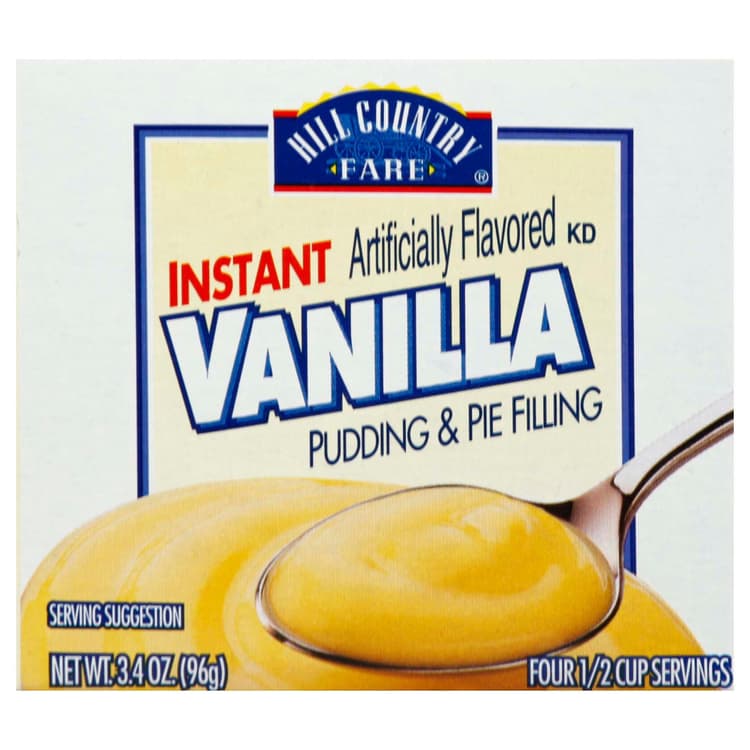 Hill Country Fare Instant Vanilla Pudding Mix
