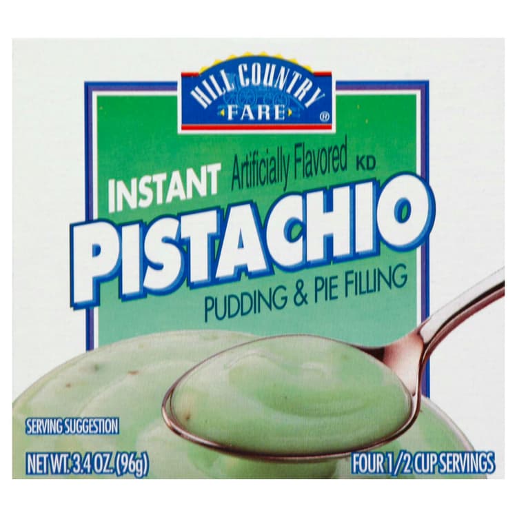 Hill Country Fare Pistachio Instant Pudding Mix