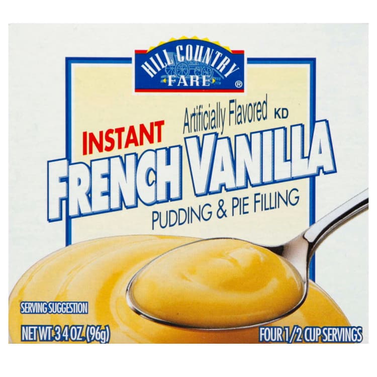 Hill Country Fare French Vanilla Instant Pudding Mix