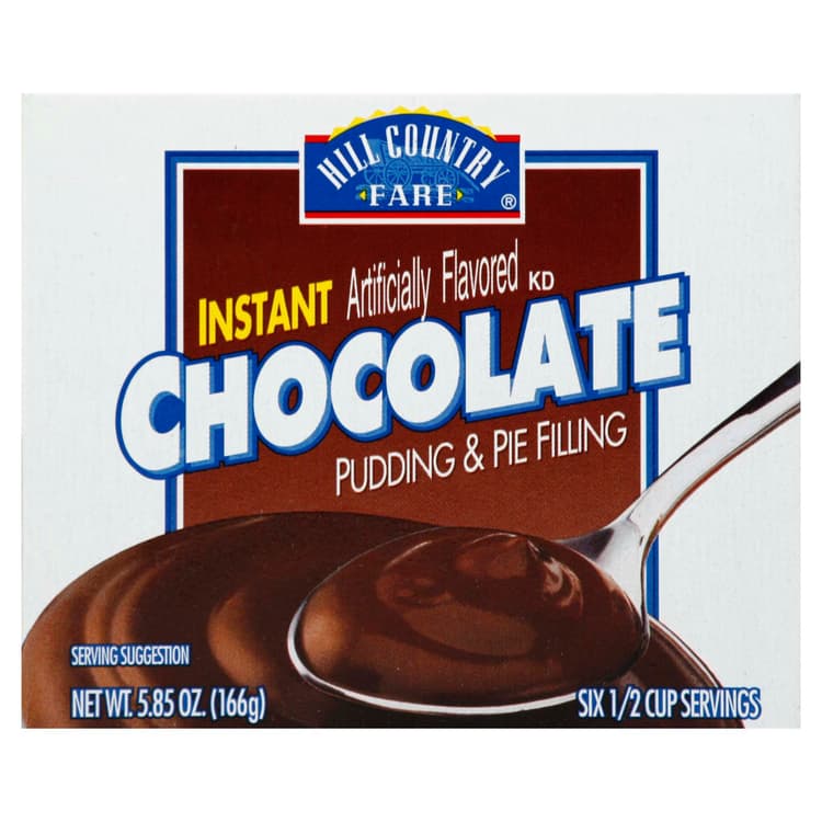 Hill Country Fare Chocolate Instant Pudding Mix