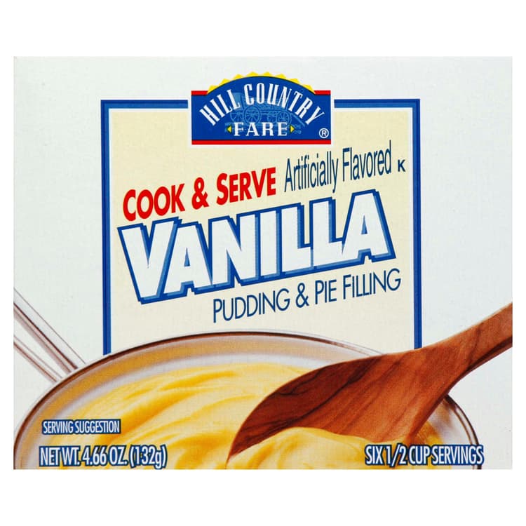 Hill Country Fare Cook & Serve Vanilla Pudding Mix