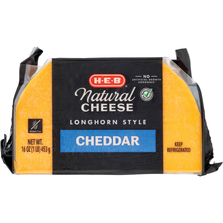 H-E-B Longhorn Style Cheddar Cheese