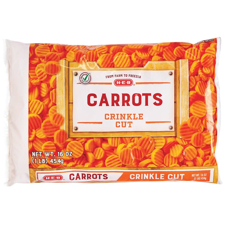 H-E-B  Crinkle Cut Carrots