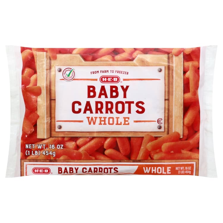 H-E-B  Whole Baby Carrots