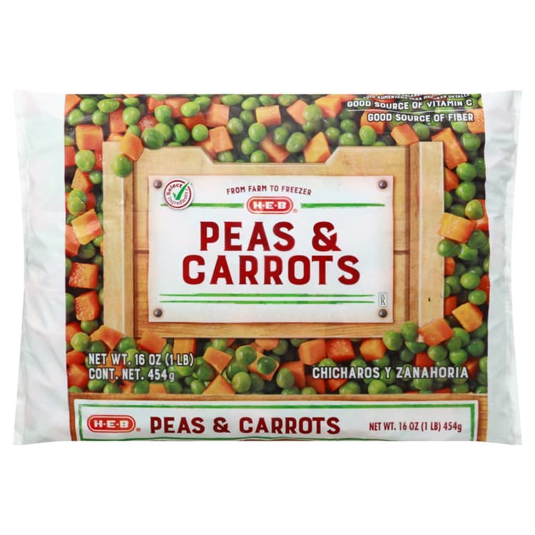 H-E-B  Peas & Carrots
