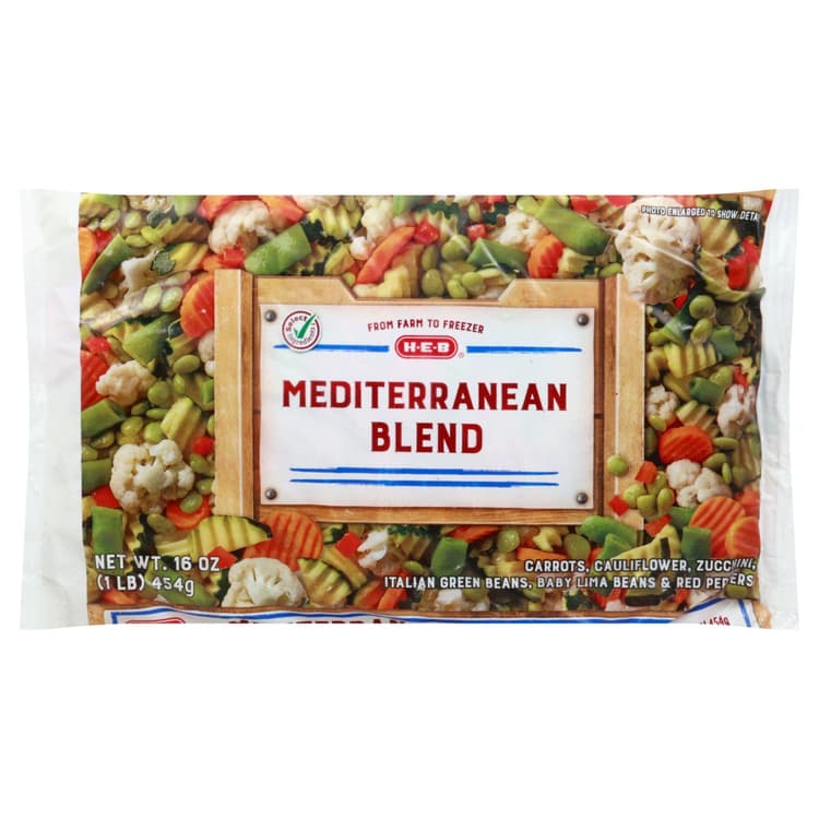 H-E-B  Vegetables - Mediterranean Blend
