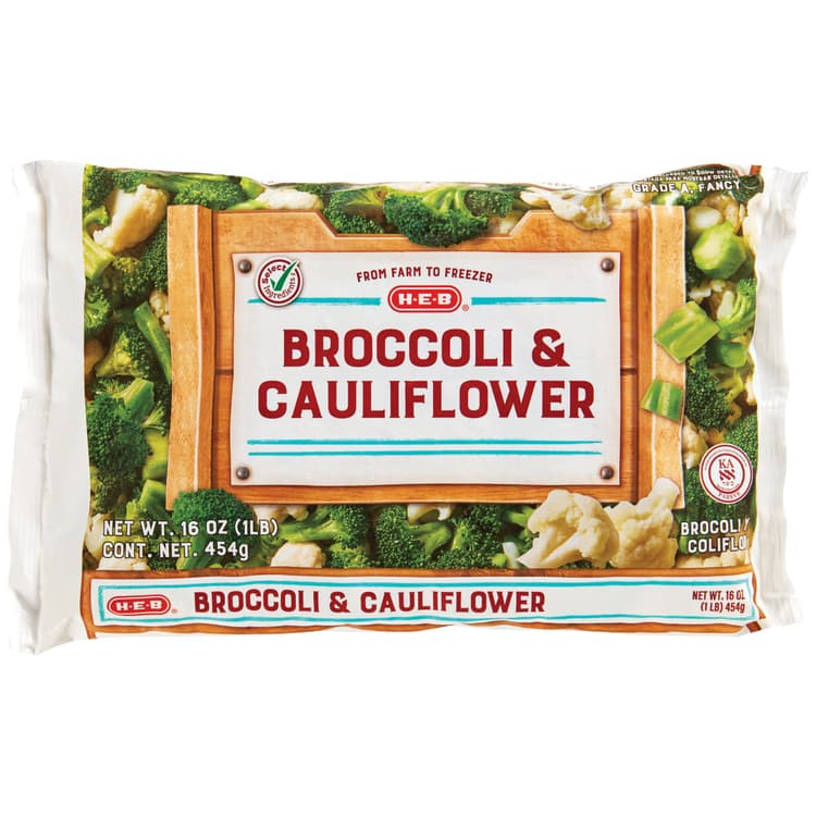H-E-B  Broccoli & Cauliflower