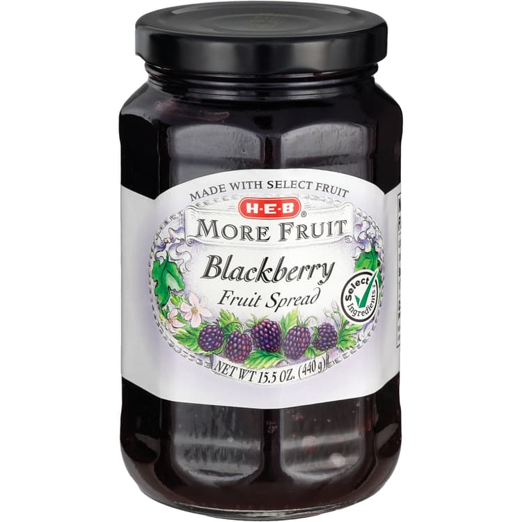 H-E-B More Fruit Blackberry Fruit Spread