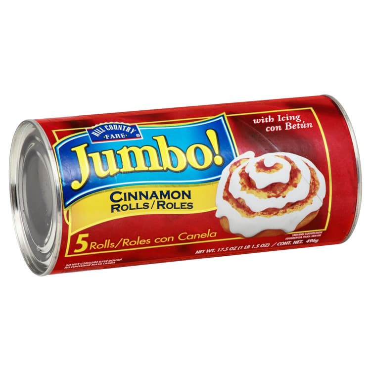 Hill Country Fare Jumbo Cinnamon Rolls With Icing