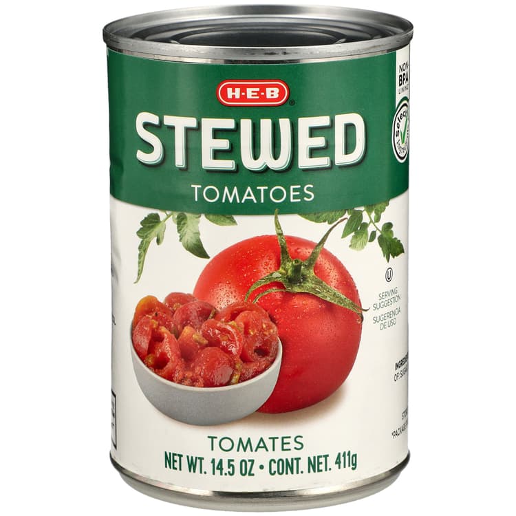 H-E-B Stewed Tomatoes