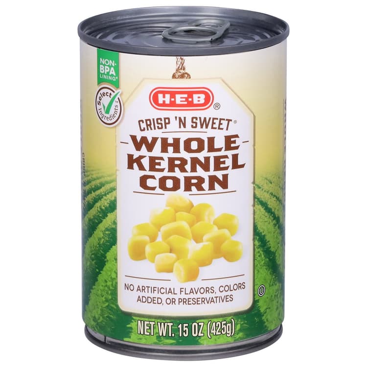 H-E-B Crisp N' Sweet Whole Kernel Corn