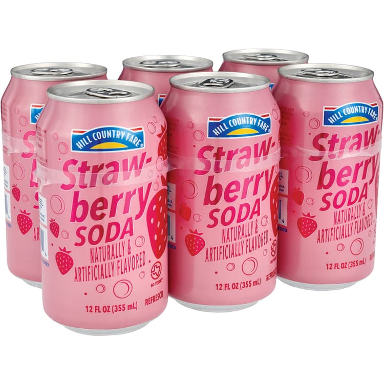 Hill Country Fare Strawberry Soda