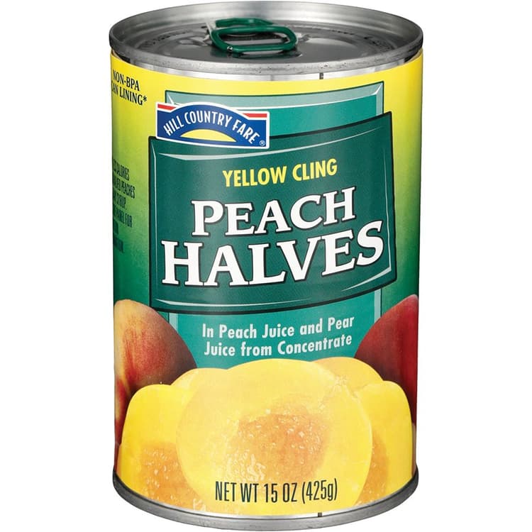 Hill Country Fare Light Yellow Cling Peach Halves