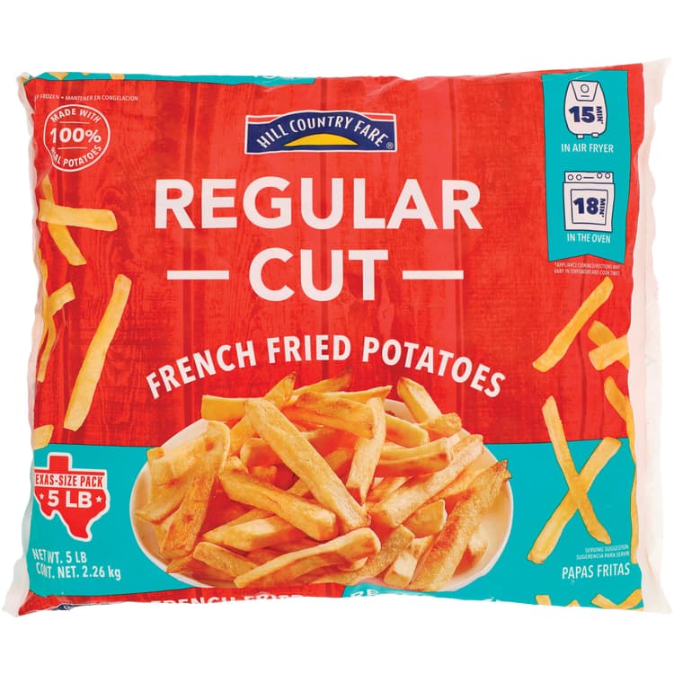 Hill Country Fare  Regular Cut French Fries - Texas-Size