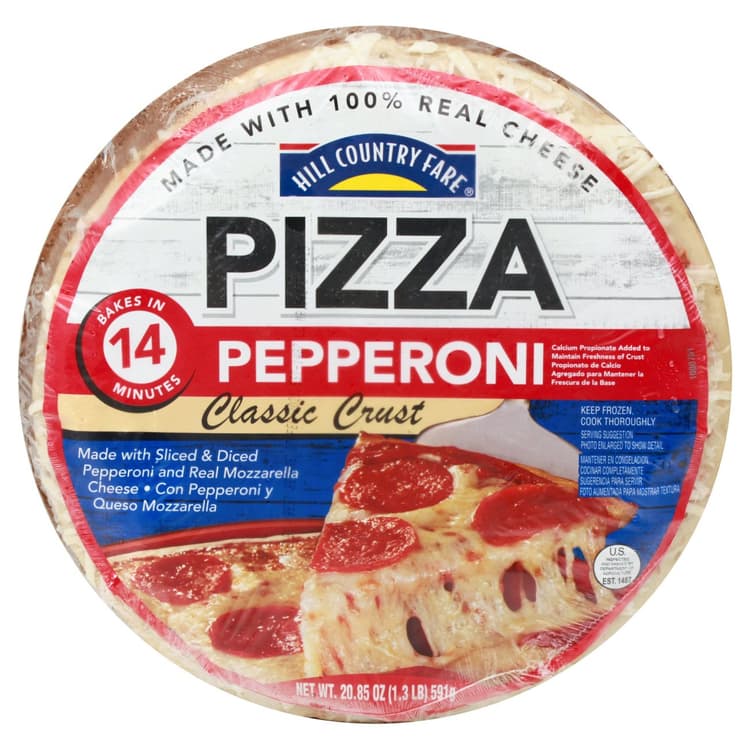 Hill Country Fare  Pizza - Pepperoni