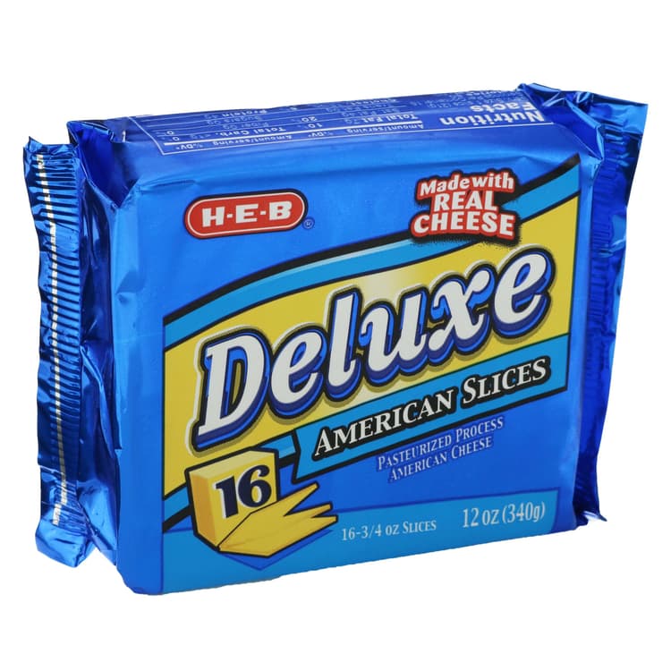 H-E-B Deluxe American Cheese