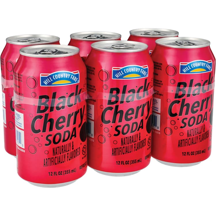 Hill Country Fare Black Cherry Soda
