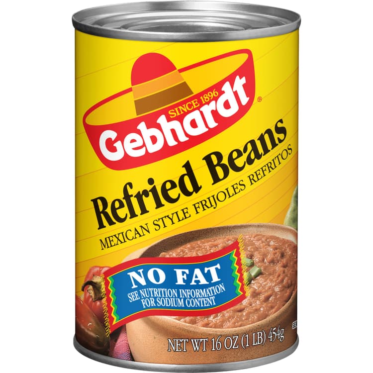 Gebhardt Refried Beans Mexican Style No Fat