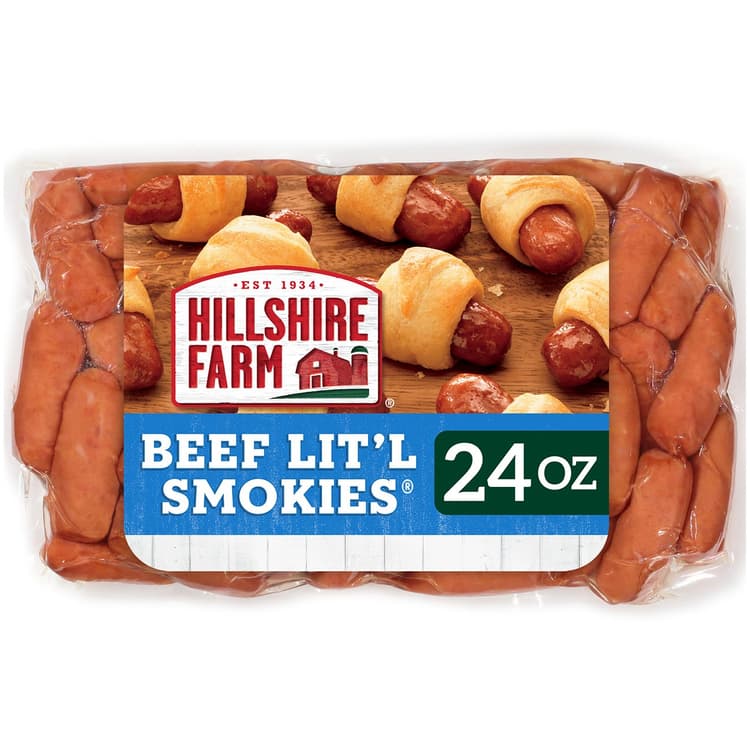 Hillshire Farm Beef Litl Smokies Smoked Sausage