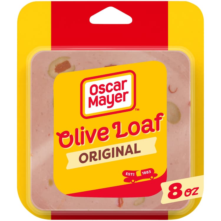 Oscar Mayer Olive Loaf Made With Chicken & Pork Lunch Meat