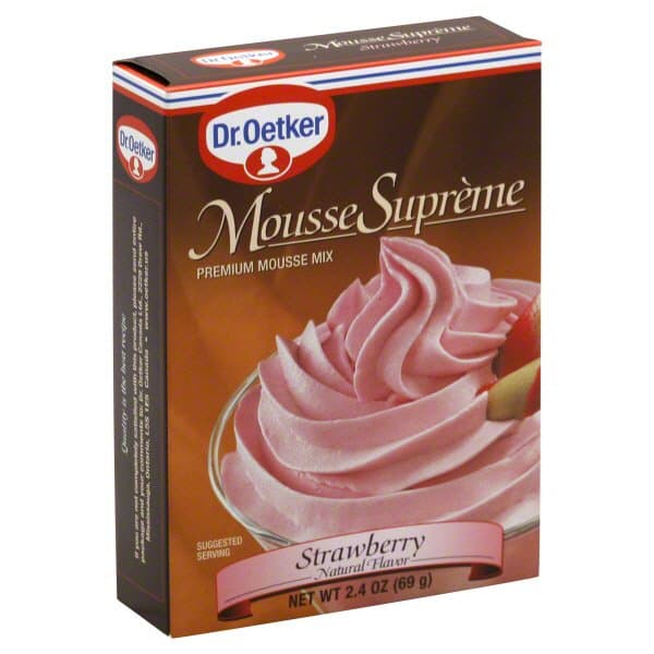 Dr. Oetker Strawberry Mousse Mix