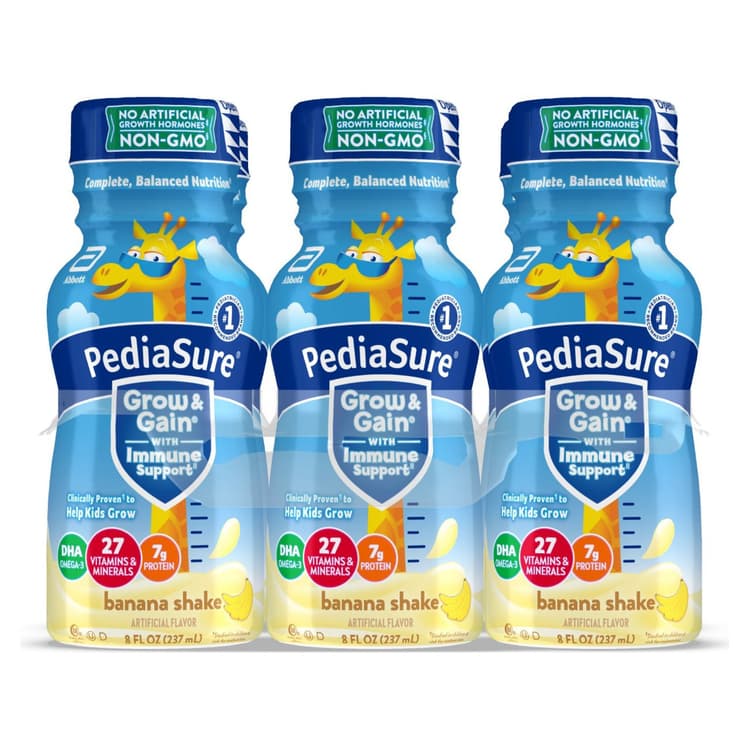 Pediasure Grow & Gain With Immune Support Shake - Banana