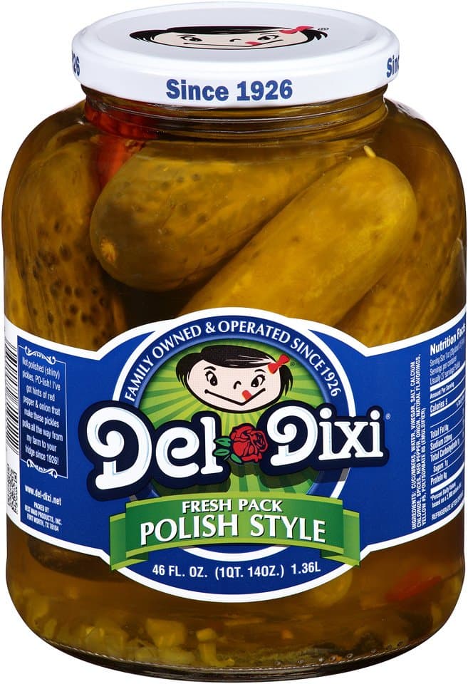 Del-Dixi Polish Style Pickles