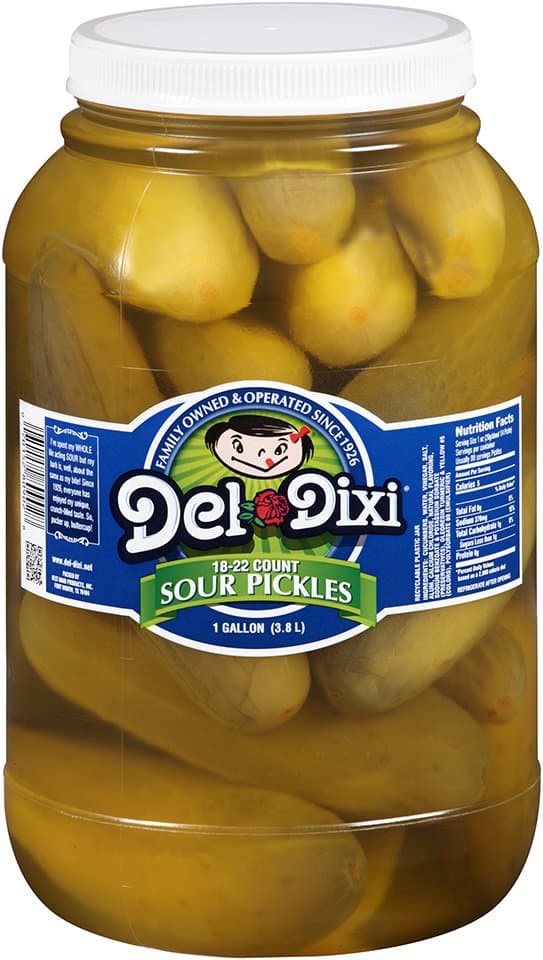 Del-Dixi Sour Pickles
