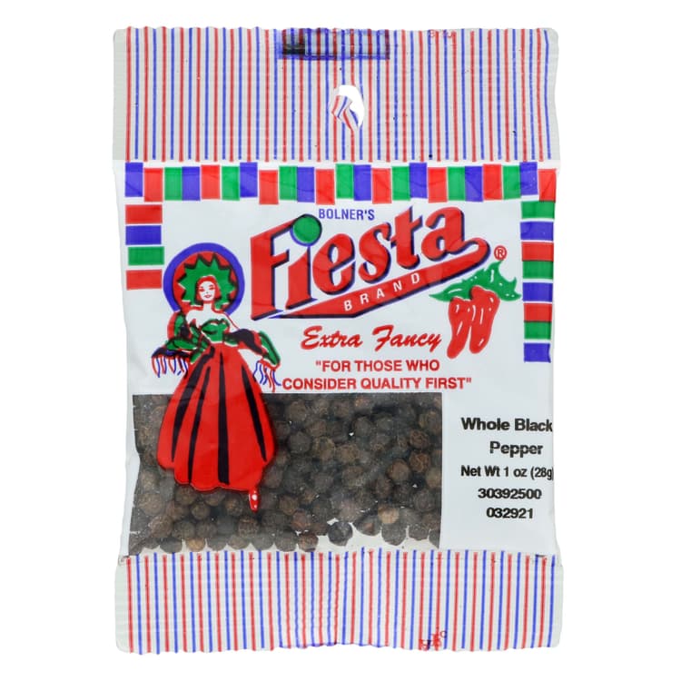 Bolner'S Fiesta Whole Black Pepper