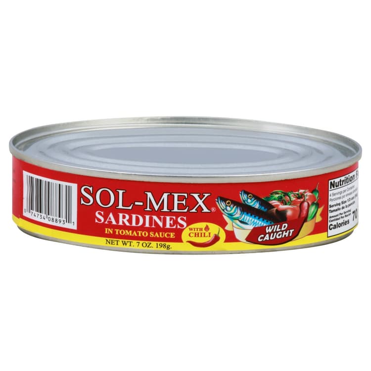 Sol-Mex Sardines In Tomato Sauce With Chili