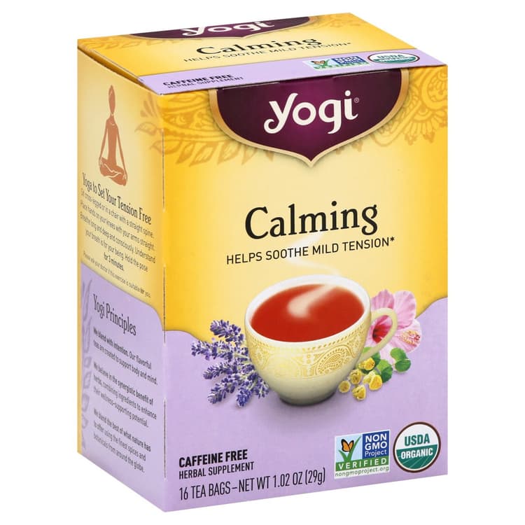 Yogi Herbal Supplement, Calming, Caffeine Free