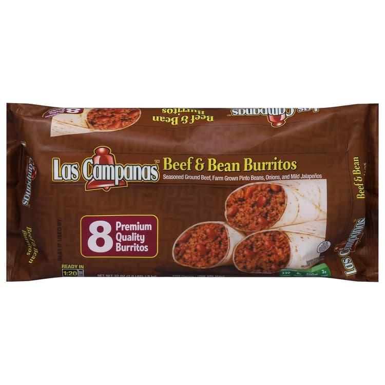 Las Campanas Beef & Bean Burritos Family