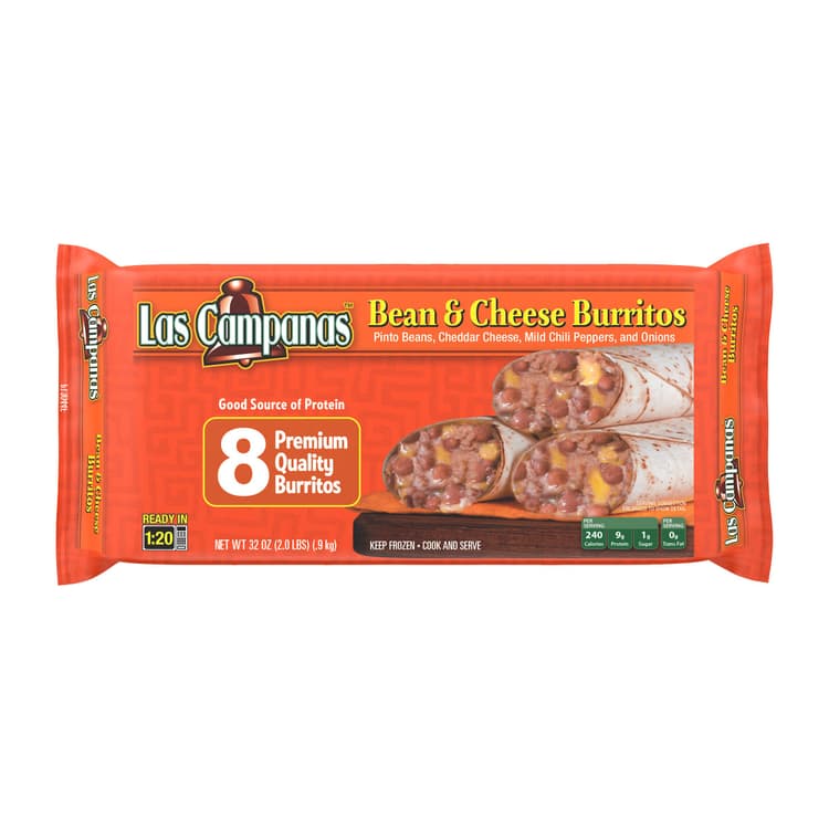 Las Campanas Bean & Cheese Burritos Family