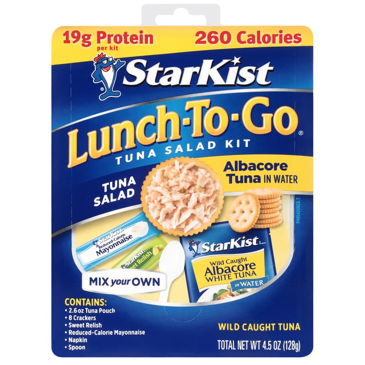 Starkist Lunch To-Go Mix Your Own Tuna Albacore In Water