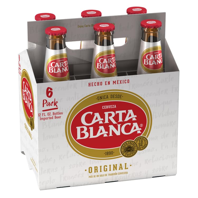 Carta Blanca Beer Bottles