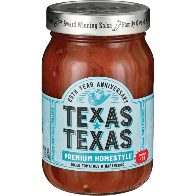 Texas Texas Salsa Premium Select Hot Jar