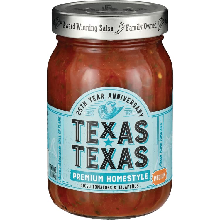 Texas Texas Salsa Premium Select Homestyle Medium Jar