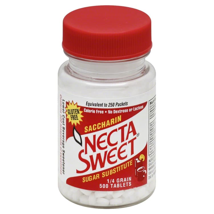 Necta Sweet Saccharin Sugar Substitute
