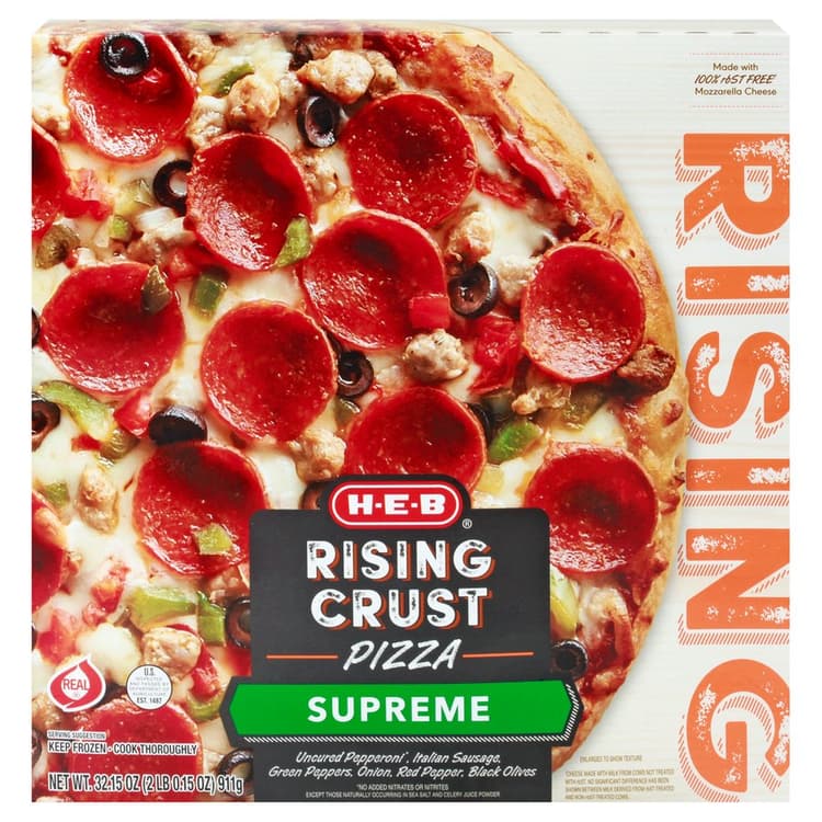 H-E-B Rising Crust  Pizza - Supreme