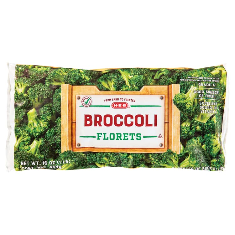 H-E-B  Broccoli Florets