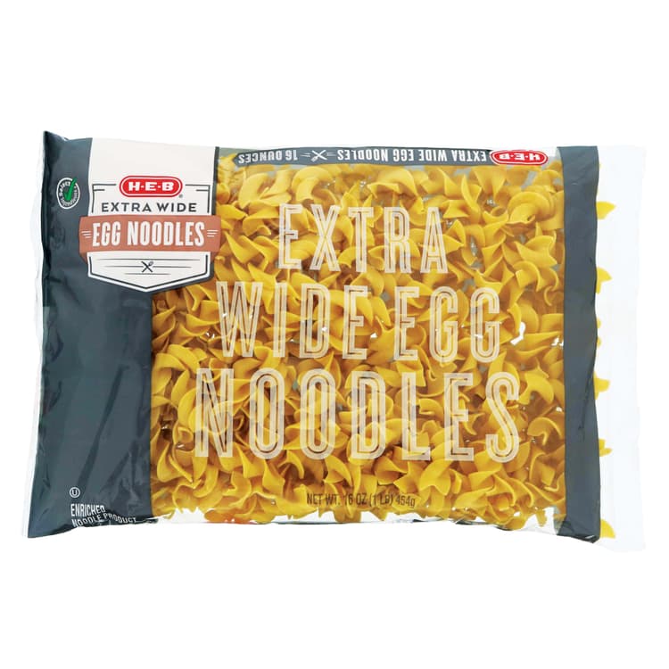 H-E-B Extra Wide Egg Noodles