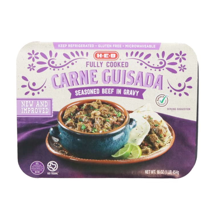 H-E-B Fully Cooked Carne Guisada