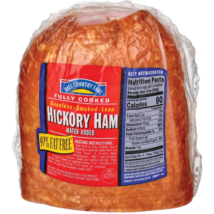 Hill Country Fare Fully Cooked Sliced Smoked Hickory Ham