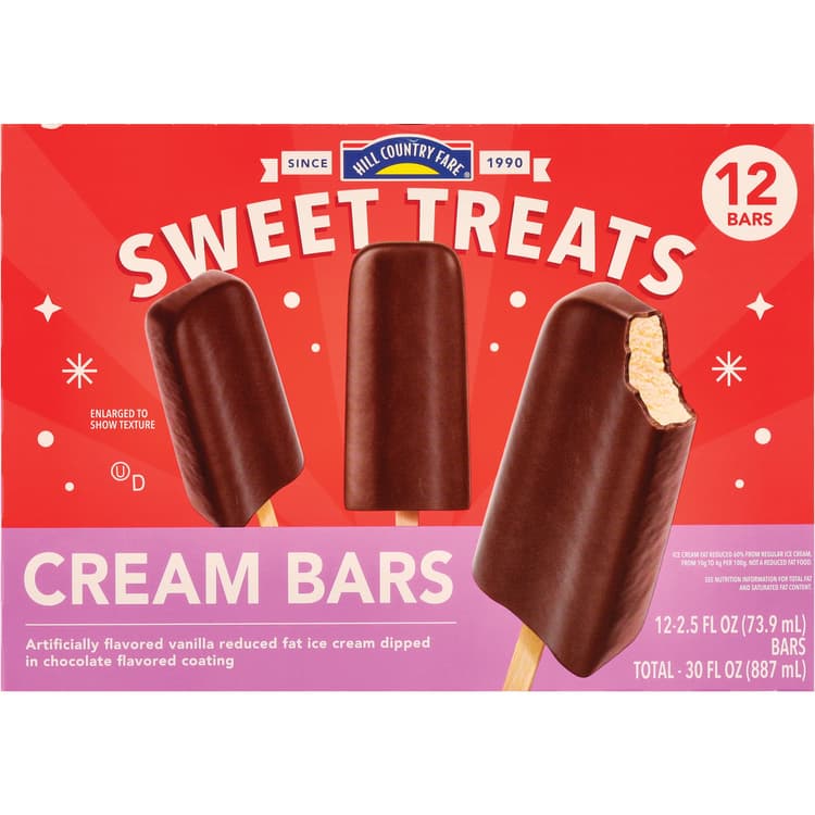 Hill Country Fare Sweet Treats Ice Cream Bars