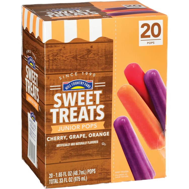 Hill Country Fare Sweet Treats Junior Pops