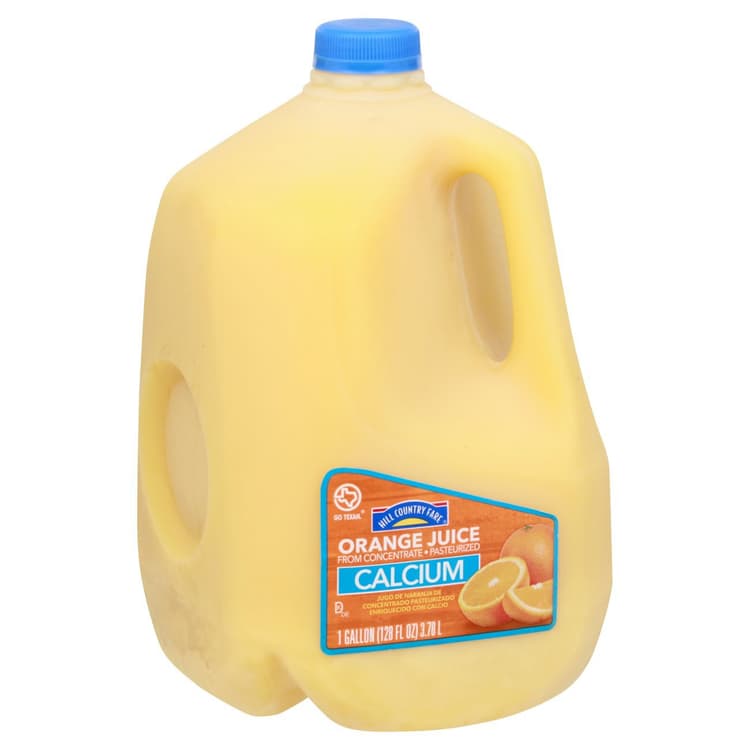Hill Country Fare Orange Juice With Calcium