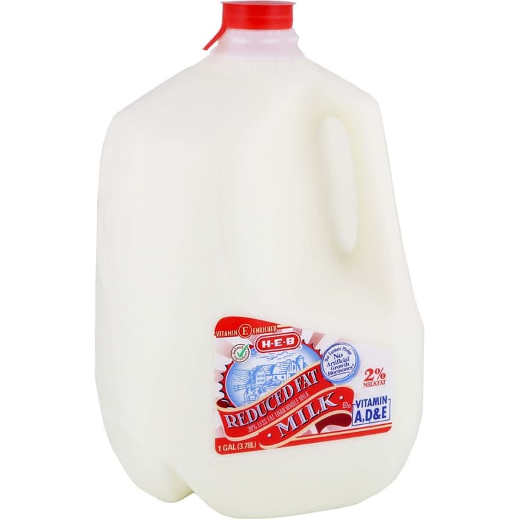 H-E-B 2% Reduced Fat Milk