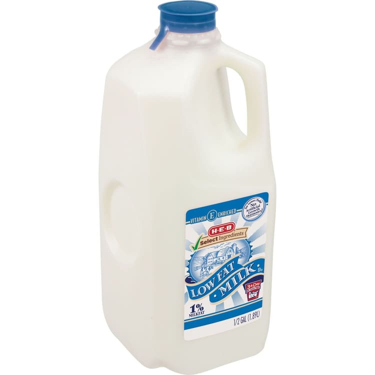 H-E-B 1% Low Fat Milk
