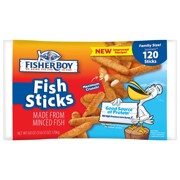Fisher Boy Crunchy Fish Sticks 