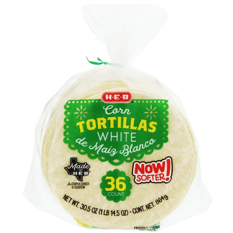 H-E-B White Corn Tortillas